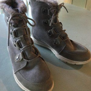 Sorel Women's Explorer Joan boots, Quarry gray
